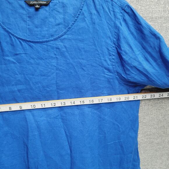 JOHN MARK LINEN RELAXED FIT, SIZE L - Picture 6 of 7
